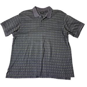 Arrow Tournament Short Sleeve Polo Purple Mens Size XL
